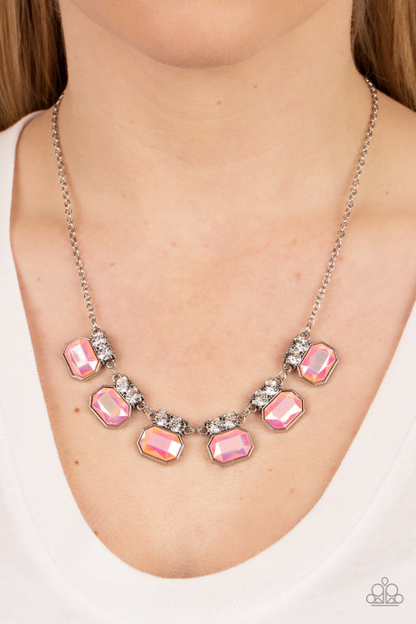 Paparazzi ~ Interstellar Inspiration ~ Pink Necklace Set