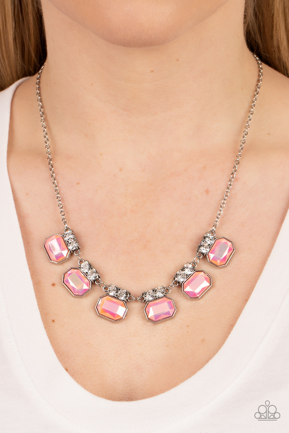 Paparazzi ~ Interstellar Inspiration ~ Pink Necklace Set