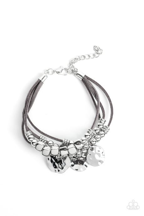 Paparazzi ~ Token Trek ~ Silver Bracelet