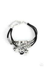 Load image into Gallery viewer, Paparazzi ~ Token Trek ~ Black Bracelet