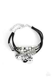 Paparazzi ~ Token Trek ~ Black Bracelet