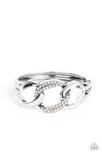 Load image into Gallery viewer, Paparazzi ~ BOMBSHELL Squad ~ White Bracelet