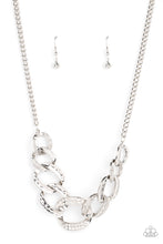 Load image into Gallery viewer, Paparazzi ~ Bombshell Bling ~ White Necklace Set