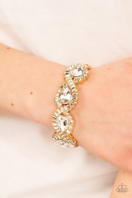 Paparazzi ~ For the Win ~ Gold Bracelet