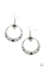Load image into Gallery viewer, Paparazzi ~ Royal Resort ~ Green Earrings
