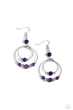 Load image into Gallery viewer, Paparazzi ~ Eco Eden ~ Purple Earrings