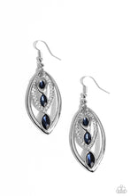 Load image into Gallery viewer, Paparazzi ~ Extra Exuberant ~ Blue Earrings