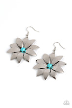Load image into Gallery viewer, Paparazzi ~ Pinwheel Prairies ~ Blue Earrings