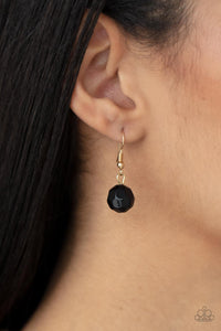 Paparazzi ~ Greco Getaway ~ Black and Gold Necklace and Bracelet Set