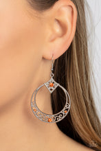 Load image into Gallery viewer, Paparazzi ~ Royal Resort ~ Orange Earrings