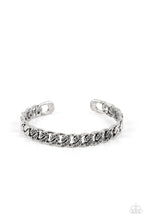 Load image into Gallery viewer, Paparazzi ~ Some Serious Shimmer ~ Silver Cuff Bracelet