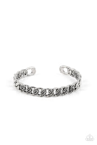 Paparazzi ~ Some Serious Shimmer ~ Silver Cuff Bracelet