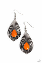 Load image into Gallery viewer, Paparazzi ~ SOUL-ar Flare ~ Orange Earrings
