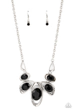 Load image into Gallery viewer, Paparazzi ~ Hypnotic Twinkle ~ Black Necklace Set