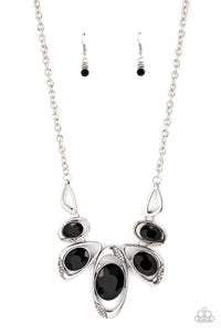 Paparazzi ~ Hypnotic Twinkle ~ Black Necklace Set