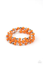 Load image into Gallery viewer, Paparazzi ~ Colorfully Coiled ~ Orange Bracelet