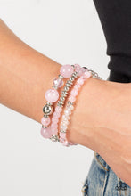 Load image into Gallery viewer, Paparazzi ~ Shoreside Stroll ~ Pink Bracelet