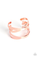 Load image into Gallery viewer, Paparazzi ~ Industrial Imagination ~ Copper Cuff Bracelet