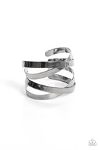 Load image into Gallery viewer, Paparazzi ~ Industrial Imagination ~ Black Cuff Bracelet