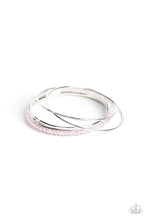 Load image into Gallery viewer, Paparazzi ~ Prismatic Pizazz ~ Pink Bangle Bracelets