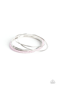 Paparazzi ~ Prismatic Pizazz ~ Pink Bangle Bracelets