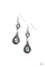 Load image into Gallery viewer, Paparazzi ~ Dazzling Droplets ~ Blue Earrings