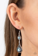 Load image into Gallery viewer, Paparazzi ~ Dazzling Droplets ~ Blue Earrings
