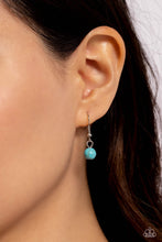 Load image into Gallery viewer, Paparazzi ~ Sagebrush Sanctuary ~ Blue Turquoise Necklace Set