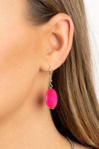 Paparazzi ~ Beach Hub ~ Pink Necklace Set