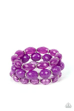 Load image into Gallery viewer, Paparazzi ~ High Tide Hammock ~ Purple Bracelet