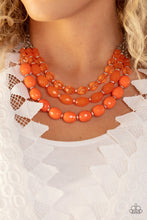 Load image into Gallery viewer, Paparazzi ~ Tropical Hideaway ~ Orange Necklace and Bracelet Set