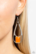 Load image into Gallery viewer, Paparazzi ~ Adventure Story ~ Orange Earrings