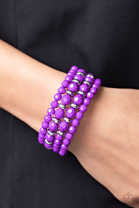 Paparazzi ~ Its a Vibe ~ Purple Infinity Wrap Bracelet