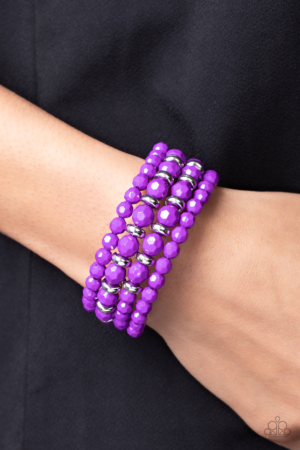 Paparazzi ~ Its a Vibe ~ Purple Infinity Wrap Bracelet