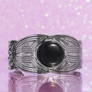 Paparazzi ~ Western Odyssey ~ Black Cuff Bracelet