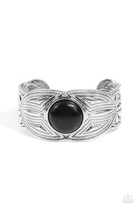 Paparazzi ~ Western Odyssey ~ Black Cuff Bracelet
