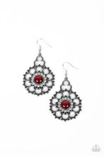 Load image into Gallery viewer, Paparazzi ~ Floral Renaissance ~ Red Earrings