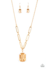 Load image into Gallery viewer, Paparazzi ~ You Better Recognize ~ Gold Necklace Set