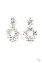 Load image into Gallery viewer, Paparazzi ~ Leave them Speechless ~ White Post Earrings