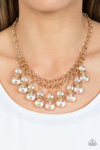 Load image into Gallery viewer, Paparazzi ~ Deep Space Diva ~ Gold Necklace Set