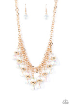 Load image into Gallery viewer, Paparazzi ~ Deep Space Diva ~ Gold Necklace Set