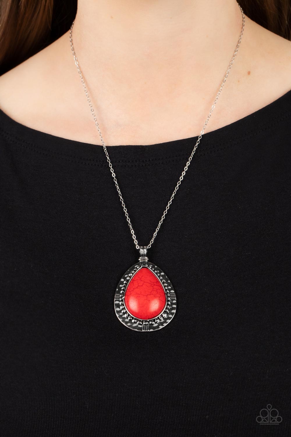 Paparazzi ~ Western Wilderness ~ Red Necklace Set