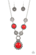 Load image into Gallery viewer, Paparazzi ~ Poppy Persuasion ~ Red Necklace Set