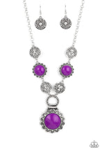 Load image into Gallery viewer, Paparazzi ~ Poppy Persuasion ~ Purple Necklace Set