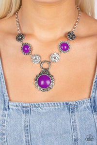 Paparazzi ~ Poppy Persuasion ~ Purple Necklace Set