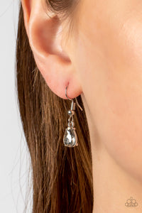 Paparazzi ~ Interstellar Ice ~ Silver Necklace Set