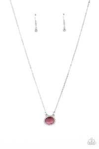 Paparazzi ~ Treasure Me Always ~ Pink Necklace Set