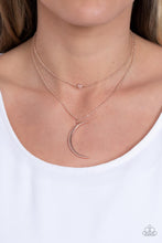 Load image into Gallery viewer, Paparazzi ~ Modern Moonbeam ~ Rose Gold Necklace Set