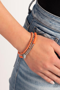 Paparazzi ~ Terraform Trendsetter ~ Orange Bracelet