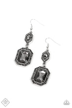 Load image into Gallery viewer, Paparazzi ~ Starry-Eyed Sparkle ~ Silver Earrings (Fashion Fix Exclusive)